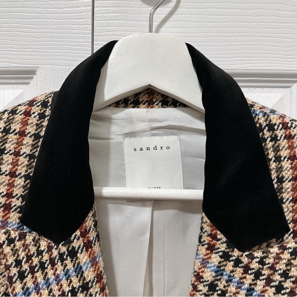 Sandro wool blend blazer - Picture 3 of 12